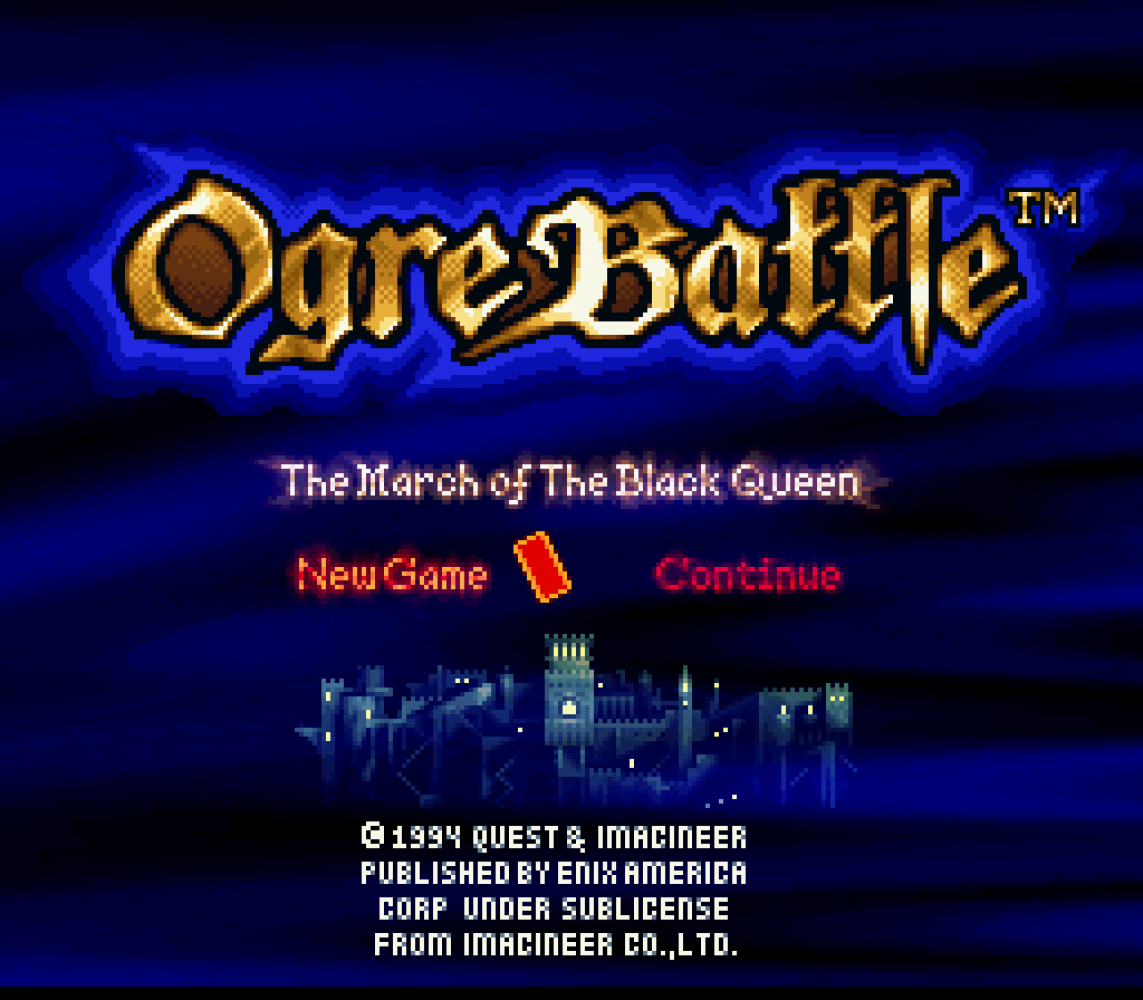 Densetsu no Ogre Battle - The March of the Black Queen